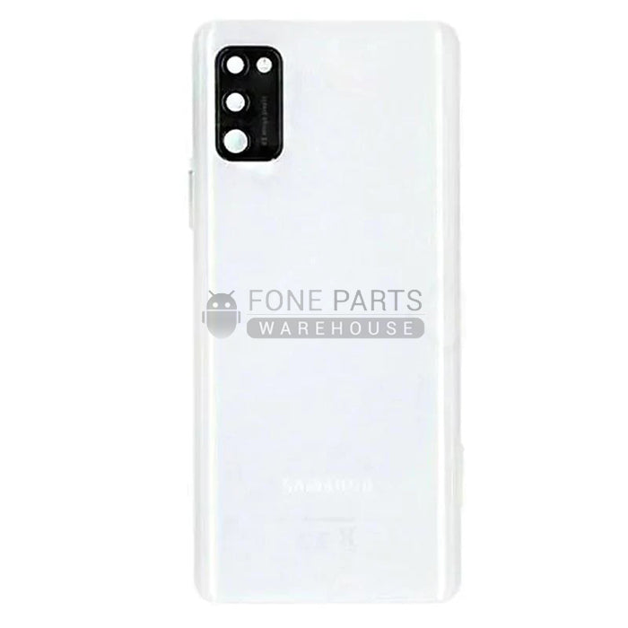 For Galaxy A41 (A415) Replacement Battery Back Cover [ Prism Crush White]