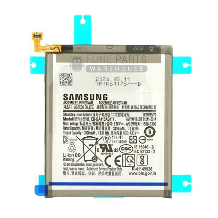 For Galaxy A41 (A415) Replacement Battery [Pulled Out Original]