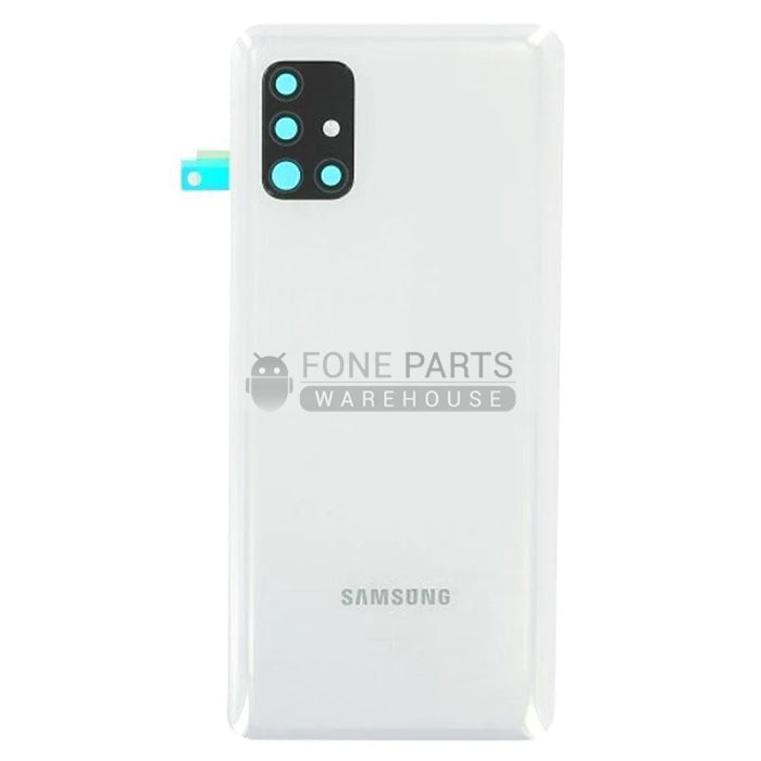 For Galaxy A51-5G (SM-A516) Replacement Battery Back Cover [Prism White]