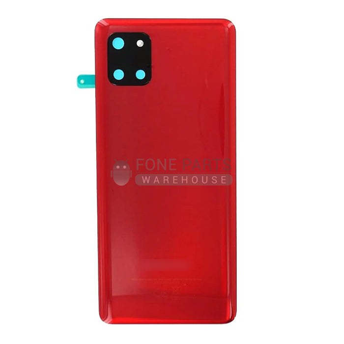 For Galaxy Note 10 Lite Replacement Battery Back Cover [Aura Red]