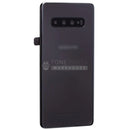For Galaxy S10 Plus (G975) Battery Back Cover With Lens [Ceramic Black]