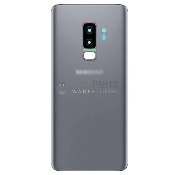 For Galaxy S9 Plus (G965) Battery Back Cover With Lens [Grey/Silver]