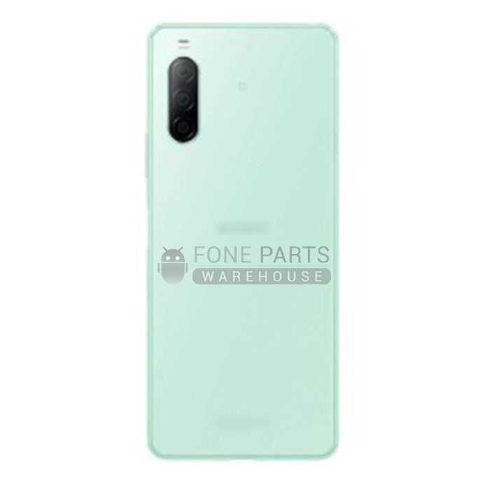 For Sony Xperia 10 ii (2nd gen) Replacements Battery Back Cover With Lens [Mint Green]