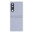 For Sony Xperia 1 iii (3rd gen) Replacements Battery Back Cover With Lens [Frosted Gray]