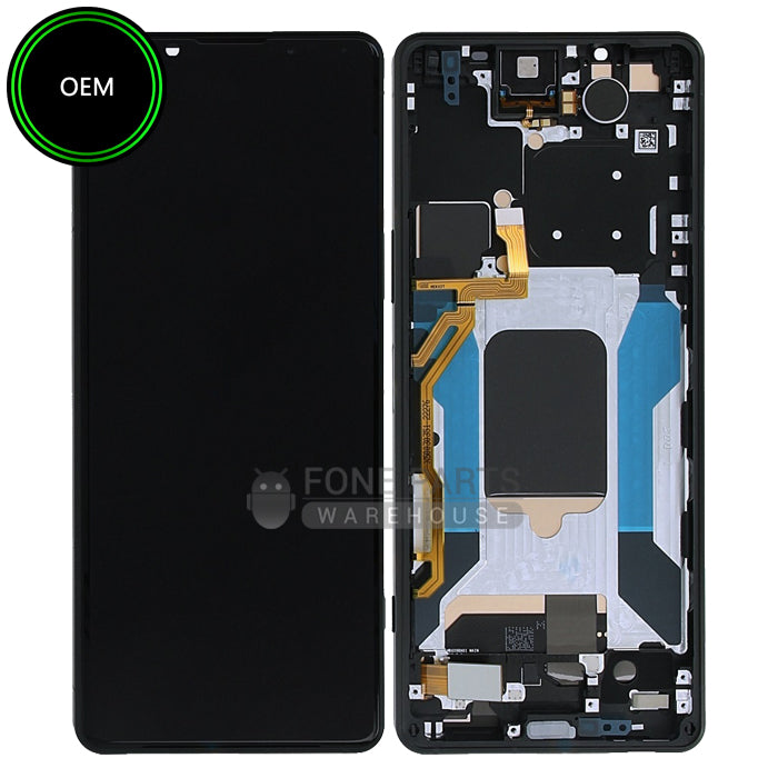 For Sony Xperia 5 iv (4th gen) LCD Screen Digitizer Without Frame (Black) [OEM]