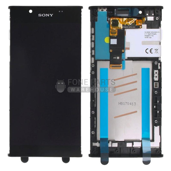 For Xperia L1 Replacement LCD Screen Touch Digitizer in [Black] [Original]