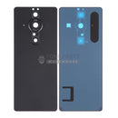 For Sony Xperia Pro-I Replacements Battery Back Cover With Lens [Frosted Black]