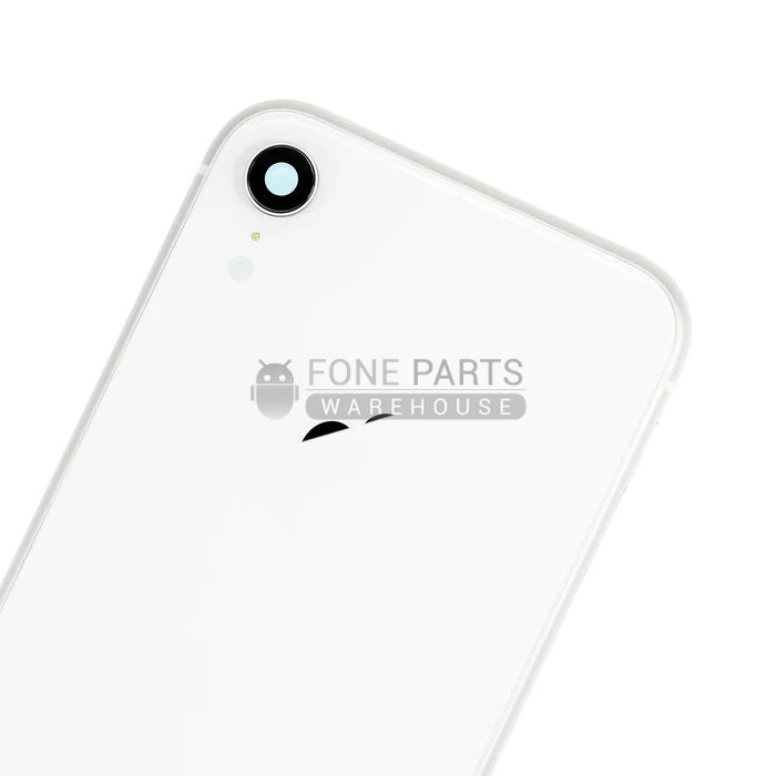 For IPhone XR Genuine Housing With Parts & Battery in [White] (Grade A Condition Taken From 14 Days Used Phone)