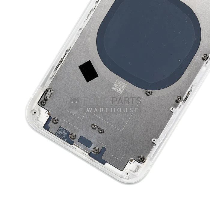 For IPhone XR Genuine Housing With Parts & Battery in [White] (Grade A Condition Taken From 14 Days Used Phone)