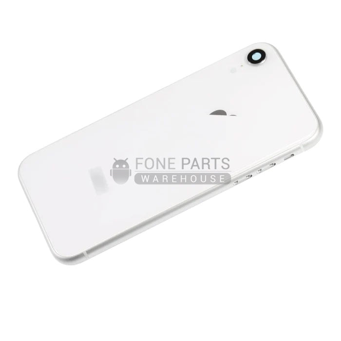 For IPhone XR Genuine Housing With Parts & Battery in [White] (Grade A Condition Taken From 14 Days Used Phone)