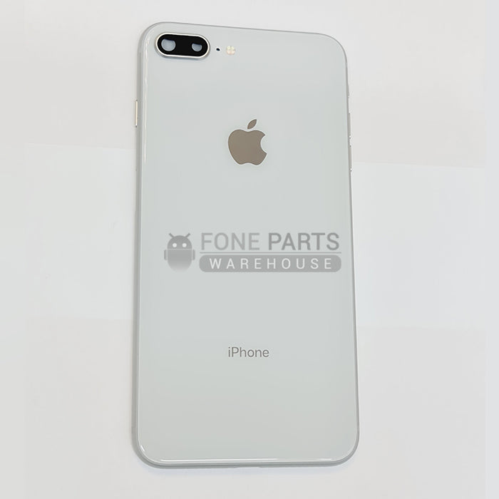 For IPhone 8 Plus Genuine Housing With Parts & Battery in [White] [Grade A Condition Taken From 14 Days Used Phone]