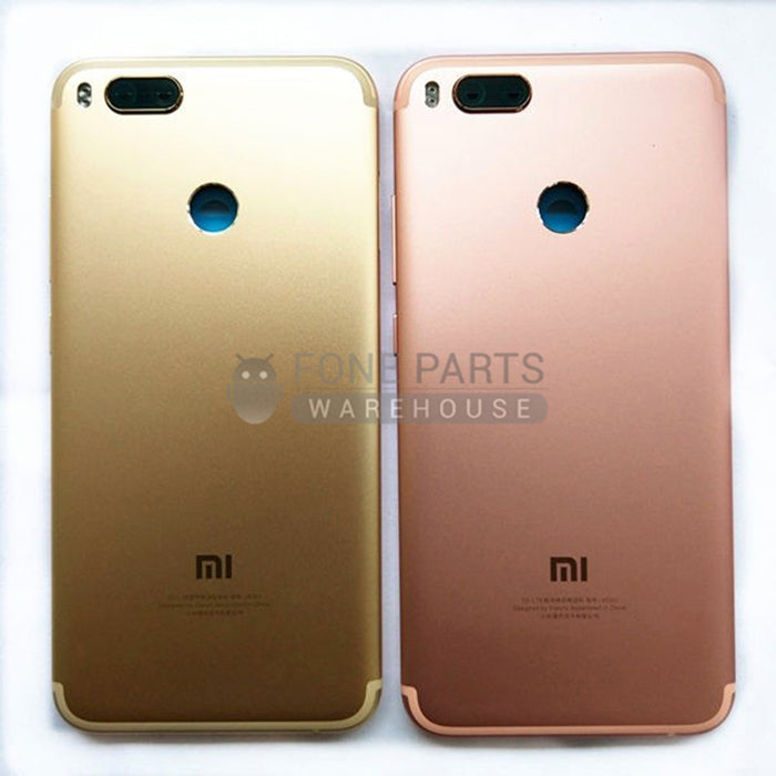 For Redmi 5X (MI A1) Replacement Battery Back Cover in [Rose Gold]