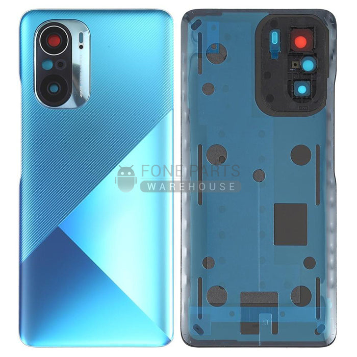 For Xiaomi Poco F3 Replacement Battery Back Cover in [Neon Blue]