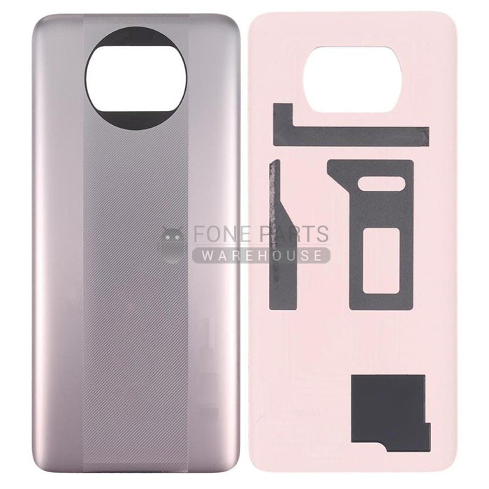 For Xiaomi Poco X3 Pro Replacement Battery Back Cover in [Metal Bronze]