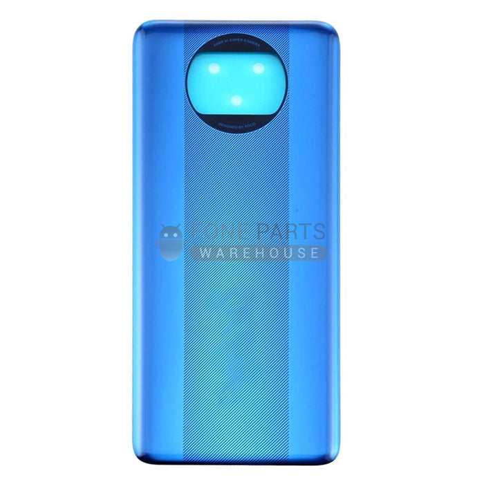 For Xiaomi Poco X3 Replacement Battery Back Cover in [Atlantis Blue]