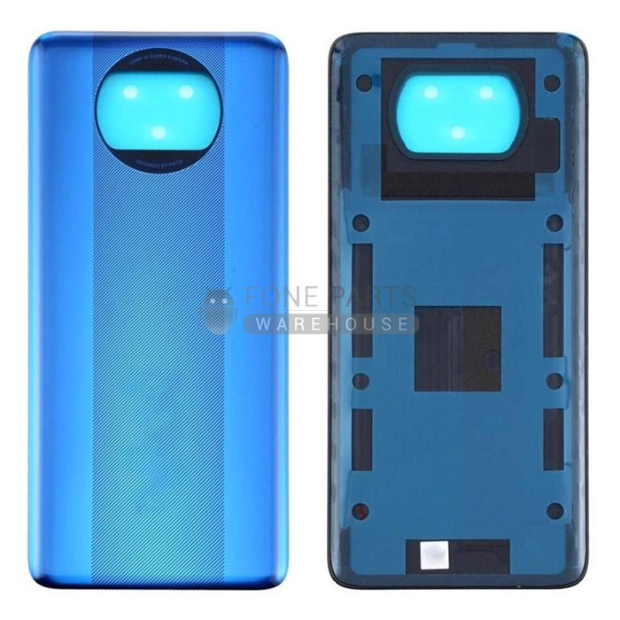 For Xiaomi Poco X3 Replacement Battery Back Cover in [Atlantis Blue]