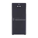 For Xperia 10 Plus Replacement Battery Back Cover With Sticker [Black]