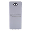 For Xperia 10 Plus Replacement Battery Back Cover With Sticker [Silver]