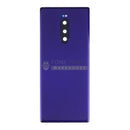 For Xperia 1 Replacement Battery Back Cover With Sticker [Purple]