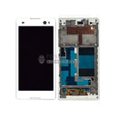 For Xperia C3 Replacement LCD Screen Touch Digitizer in [White]