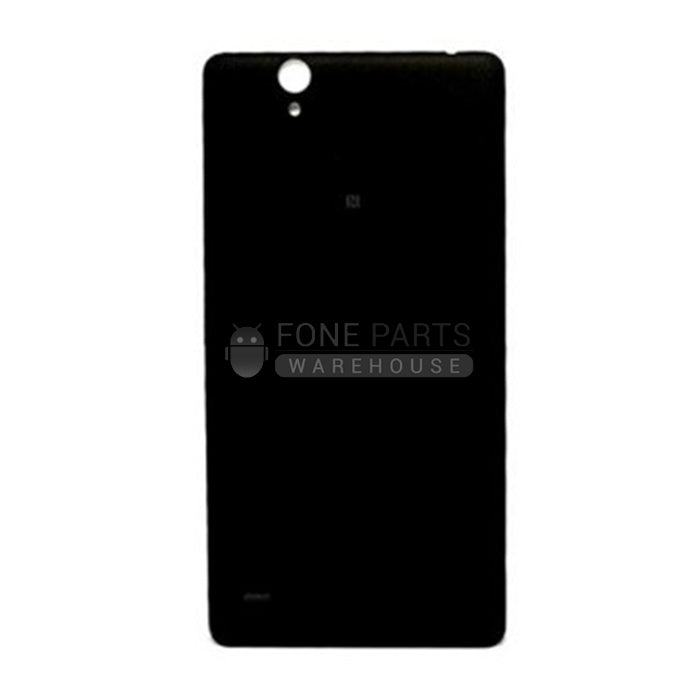 For Xperia C4 Replacement Battery Back Cover [Black]