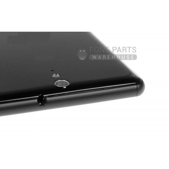 For Xperia C5 Ultra Premium Replacement Deco Cover Right [Black]