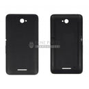 For Xperia E4 Replacement Battery Back Cover With Sticker [Black]