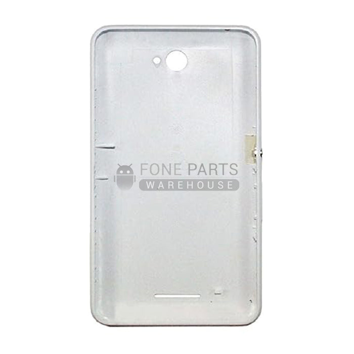 For Xperia E4 Replacement Battery Back Cover With Sticker [White]