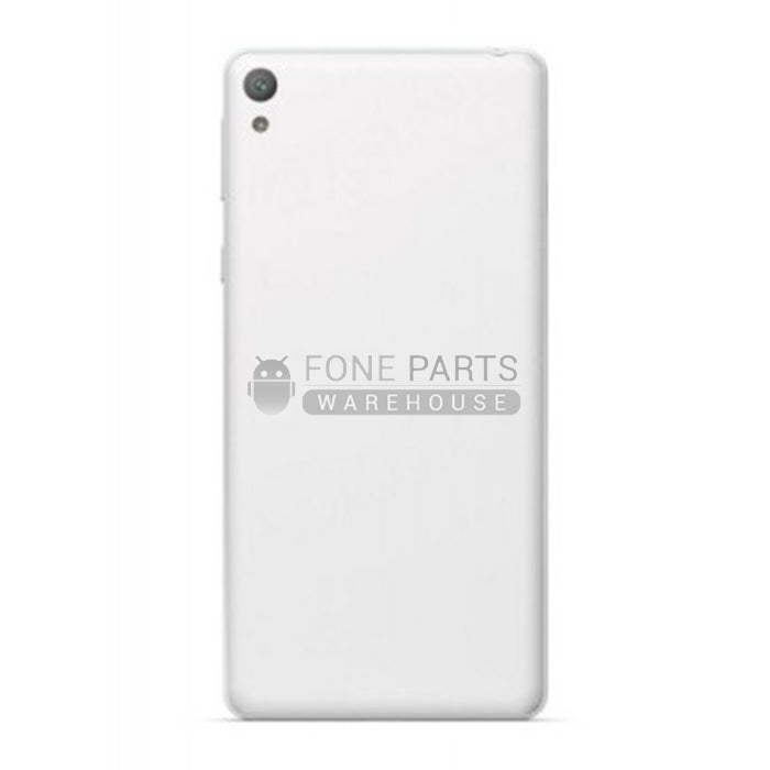 For Xperia E5 Replacement Battery Back Cover With Sticker [White]