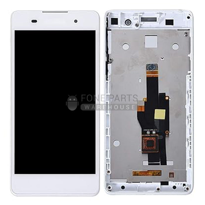 For Xperia E5 Replacement LCD Screen Touch Digitizer in [White]