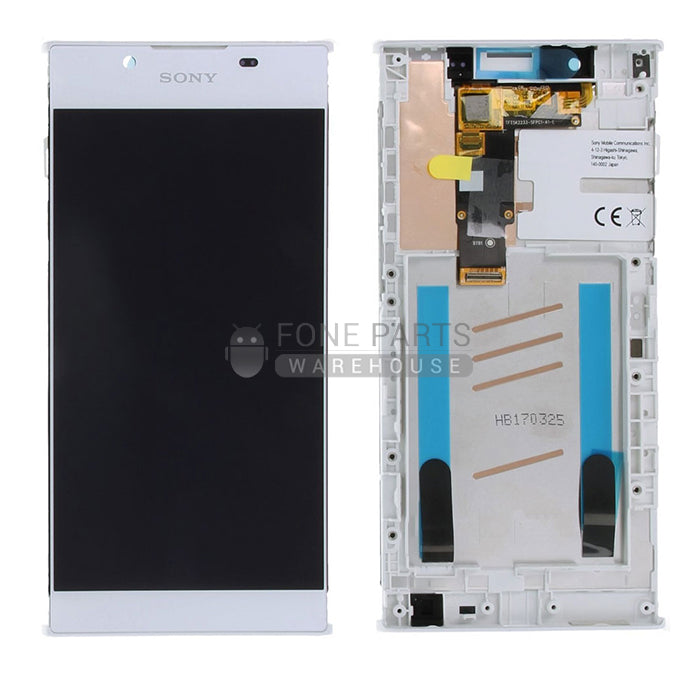 For Xperia L1 Replacement LCD Screen Touch Digitizer in [White] [ORIGINAL]