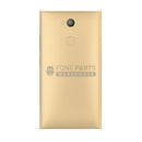 For Xperia L2 Replacement Battery Back Cover With Sticker [Gold]