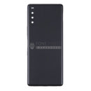 For Xperia L4 Replacement Battery Back Cover With Sticker [Black]