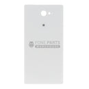 For Xperia M2 Replacement Battery Back Cover With Sticker [White]
