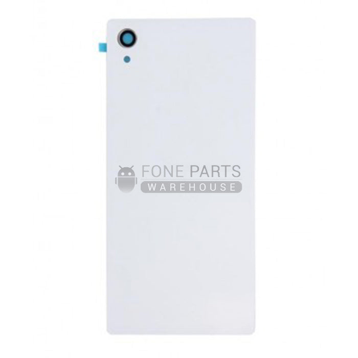 For Xperia M4 Replacement Battery Back Cover With Sticker [White]