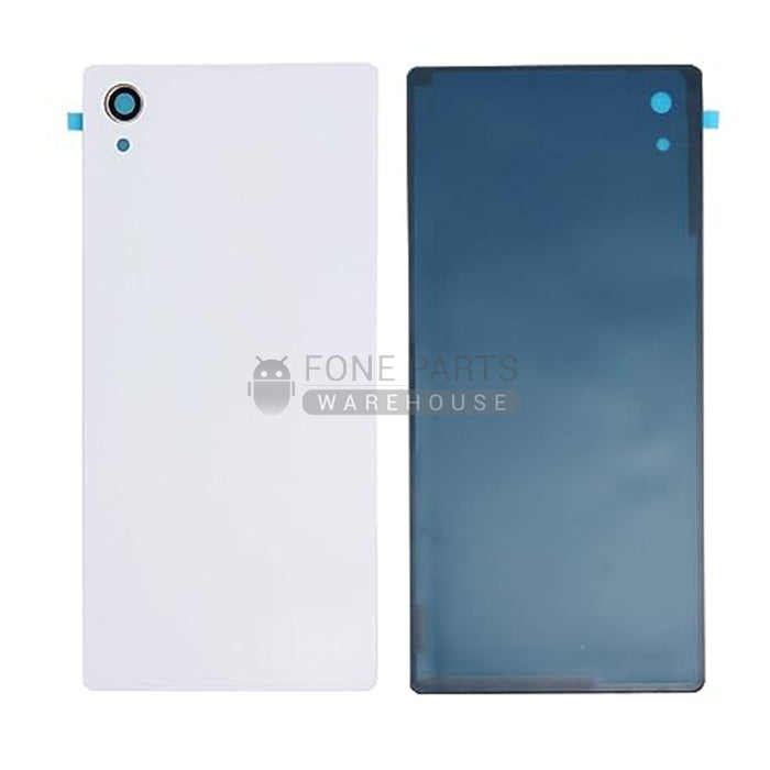 For Xperia M4 Replacement Battery Back Cover With Sticker [White]