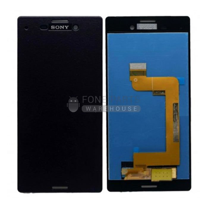 For Xperia M4 Replacement LCD Screen Touch Digitizer in [Black]