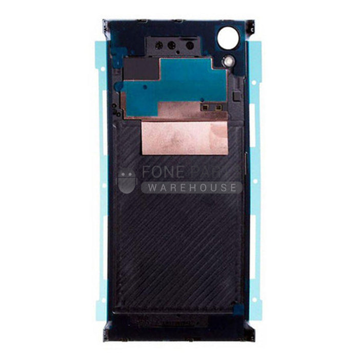 For Xperia XA1 Plus Replacement Battery Back Cover With Sticker [Blue]