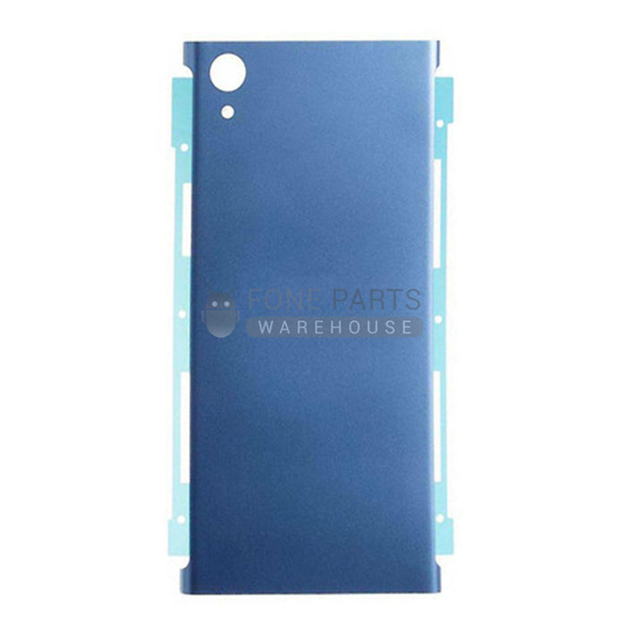 For Xperia XA1 Plus Replacement Battery Back Cover With Sticker [Blue]