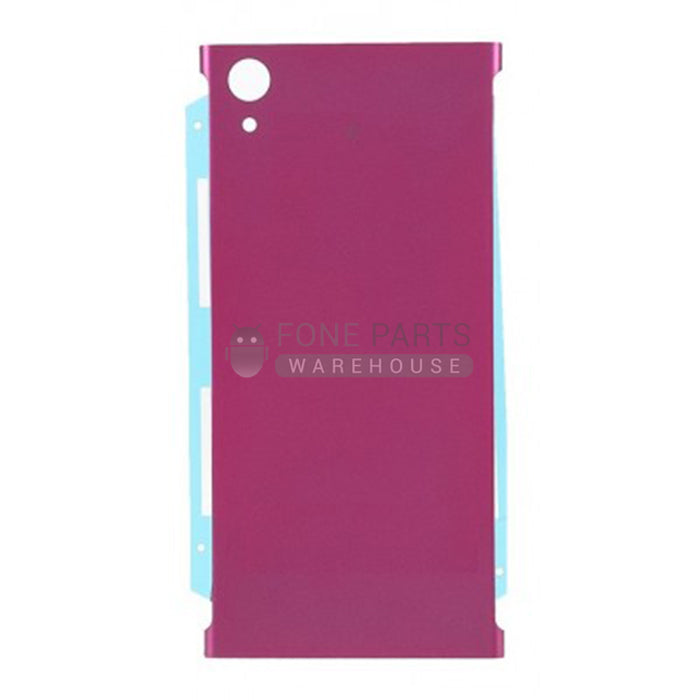 For Xperia XA1 Plus Replacement Battery Back Cover With Sticker [Pink]