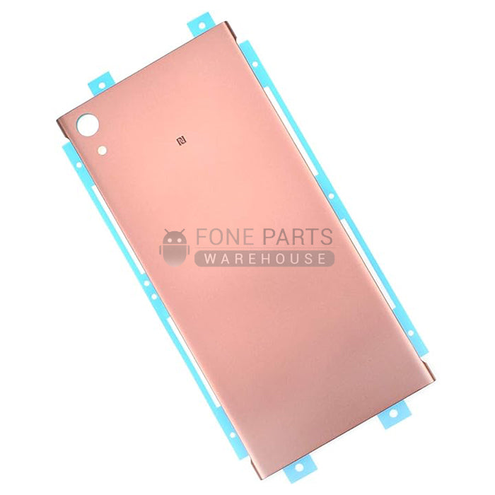 For Xperia XA1 Ultra Replacement Battery Back Cover With Sticker [Pink]