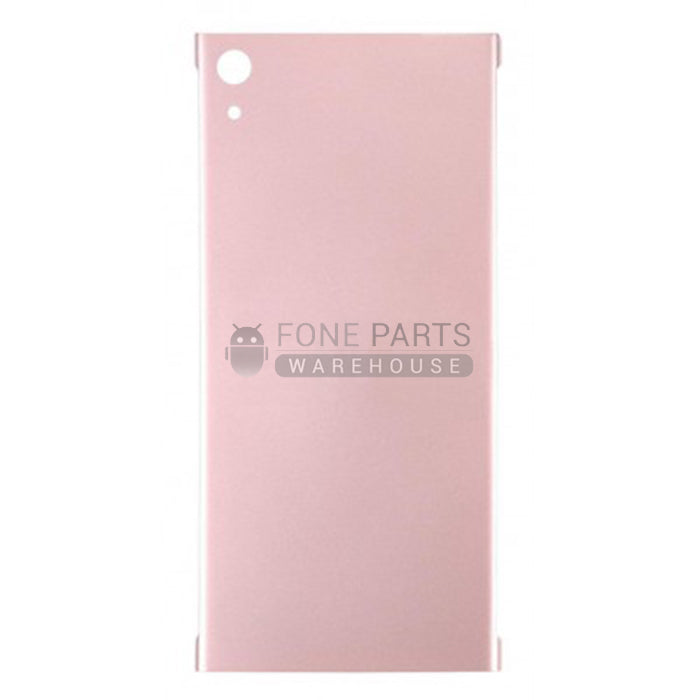 For Xperia XA1 Ultra Replacement Battery Back Cover With Sticker [Pink]