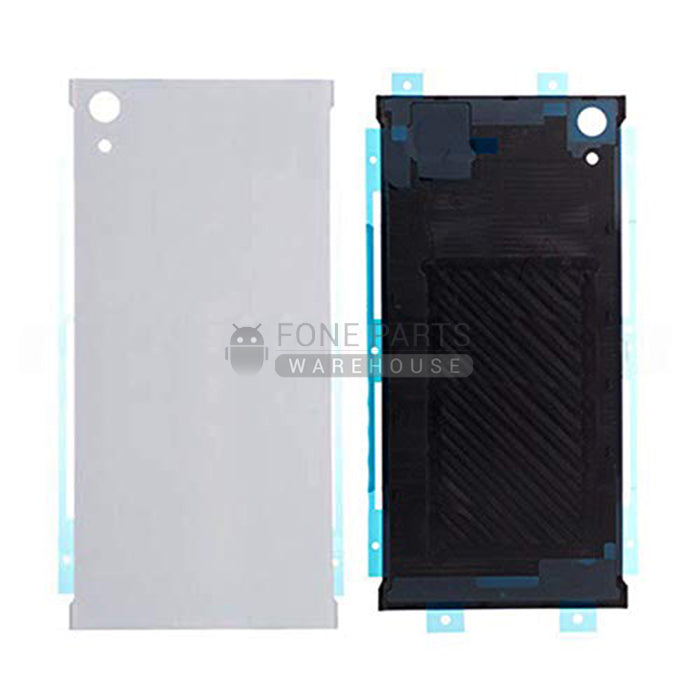 For Xperia XA1 Ultra Replacement Battery Back Cover With Sticker [White]