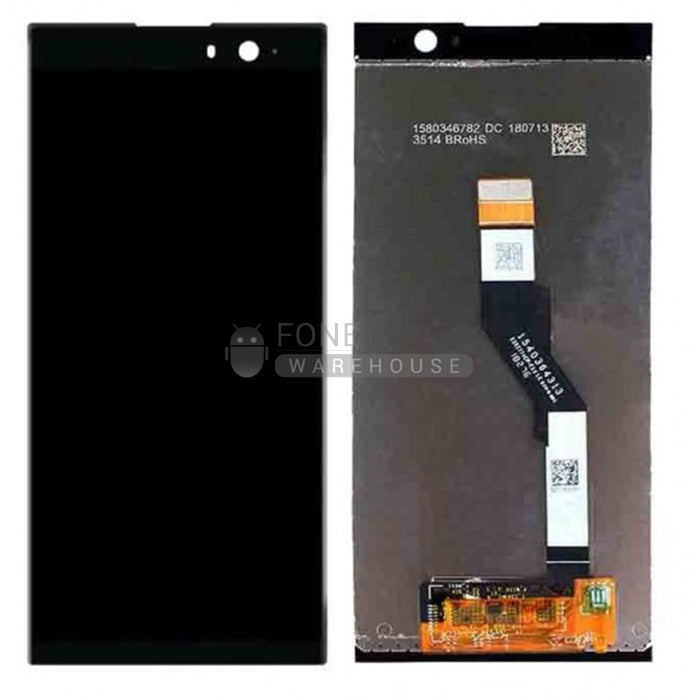 For Xperia XA2 Plus Replacement LCD Screen Touch Digitizer in [Black] [ORG]