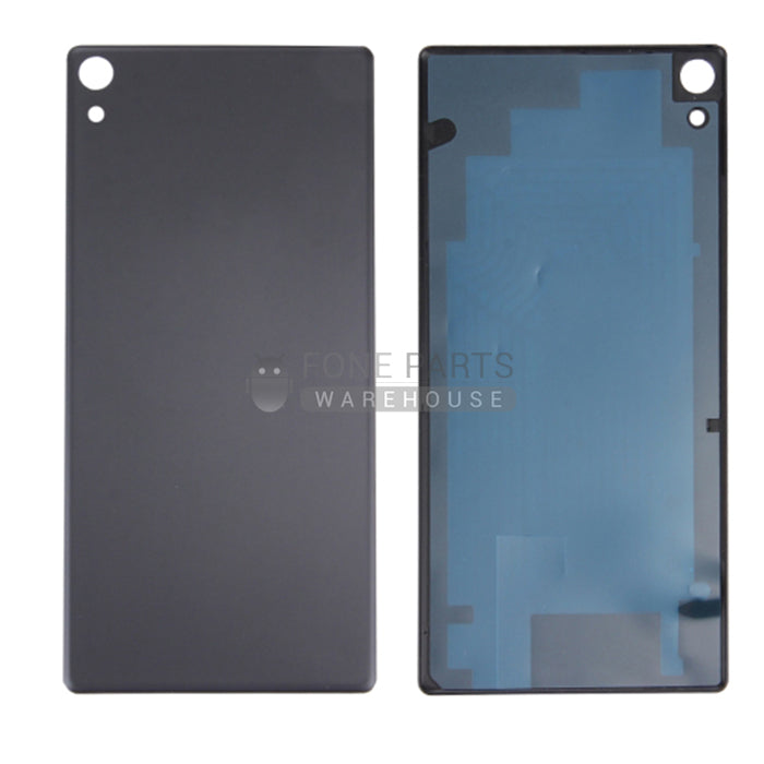 For Xperia XA Ultra Replacement Battery Back Cover With Sticker [Black]