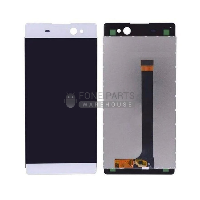 For Xperia XA Ultra Replacement LCD Screen Touch Digitizer in [White] [ORIGINAL][With Frame]