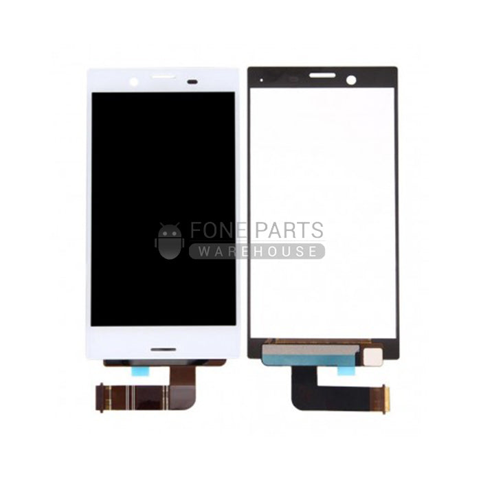 For Xperia X Compact Replacement LCD Screen Touch Digitizer in [White] [ORIGINAL]