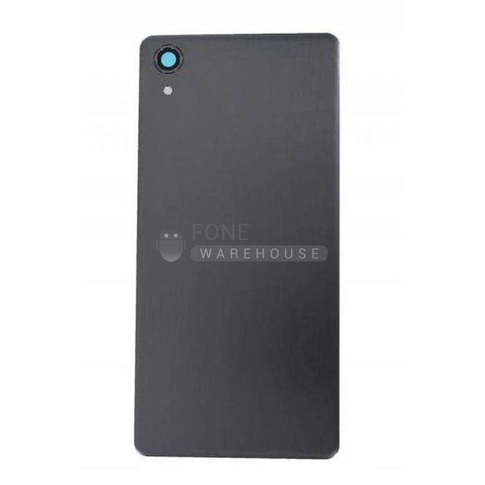 For Xperia X Performance Replacement Battery Back Cover With Sticker [Black]