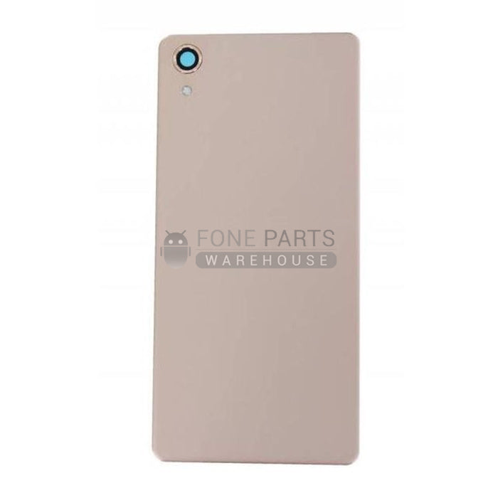 For Xperia X Performance Replacement Battery Back Cover With Sticker [Pink]