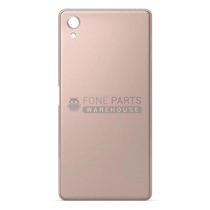 For Xperia X Replacement Battery Back Cover With Sticker [Gold]